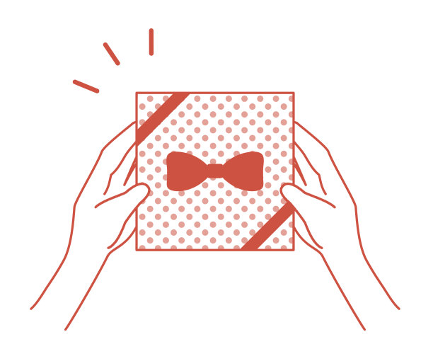 手拿礼品盒图片下载