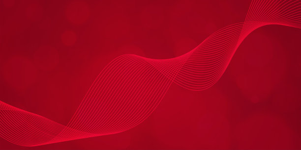 数字技术未来互联网网络连接红色背景，抽象云网络信息通信，Ai大数据科学，创新未来科技，线点插画矢量3d图片下载