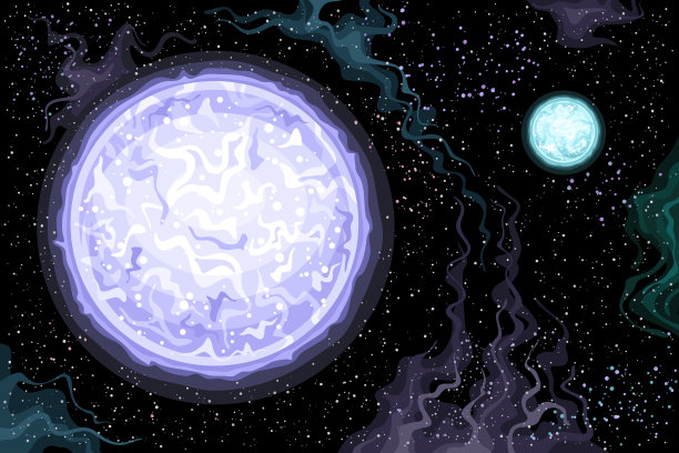 矢量幻想空间图图片下载