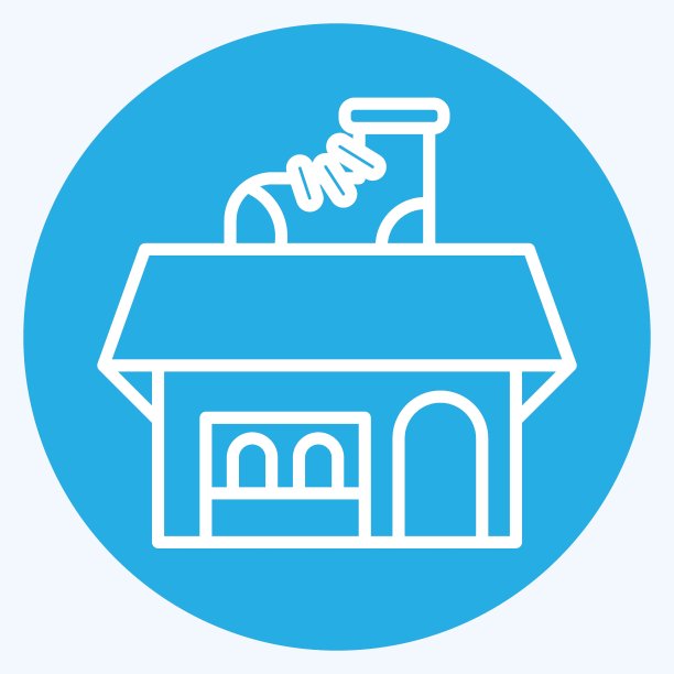 Icon鞋店。与Shoemaker符号有关。蓝眼睛的风格。简单的设计可编辑。简单的说明图片下载