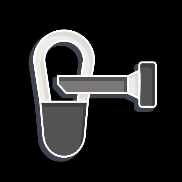 图标的指甲。与Shoemaker符号有关。光滑的风格。简单的设计可编辑。简单的说明图片下载