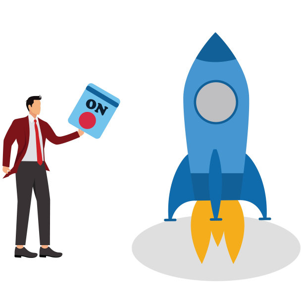 采购产品导弹，火箭飞船，增长，愿望，插图，商人图片下载