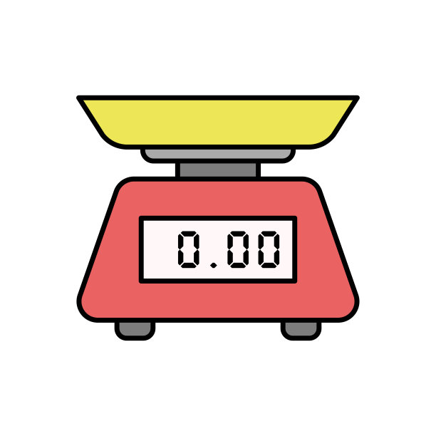 厨房规模图标矢量设计插图图片下载