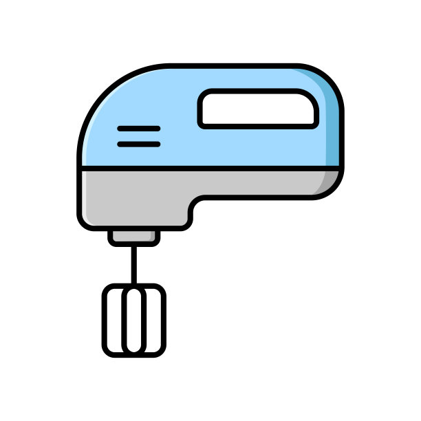 手动搅拌机图标矢量设计图片下载