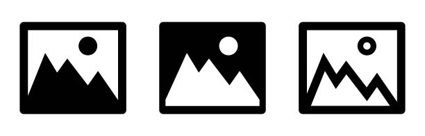 画廊图标图标集。图片图标集。图像图标，图片符号，照片标志在白色背景。矢量图图片下载