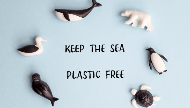 保持海洋无塑料图片下载
