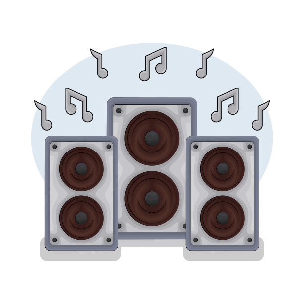 音乐扬声器图片下载