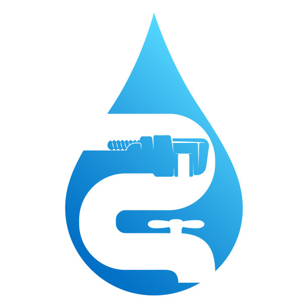 蓝色水滴的混合器和钥匙图片下载