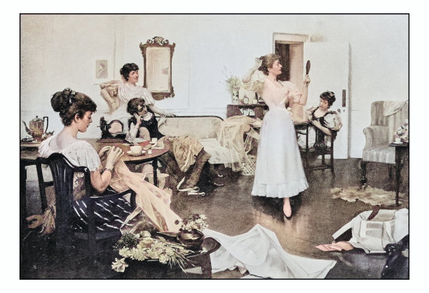 古董画照片:虚荣图片下载