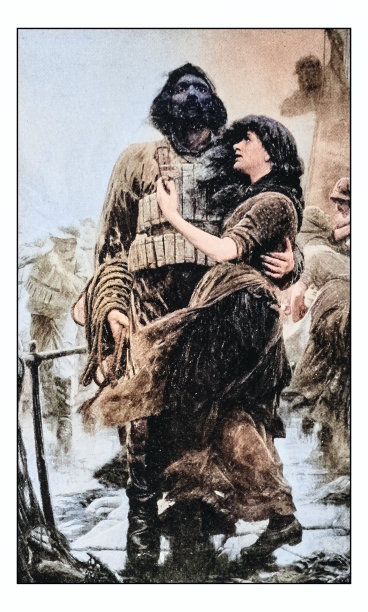 古董画照片:情侣图片下载