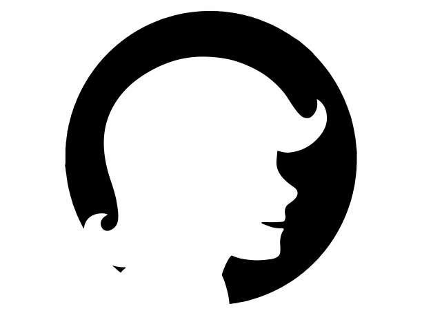 头像头像头像剪影插图。阿凡达商业人类图片插图。阿凡达女性或阿凡达女性剪影。阿凡达男性或阿凡达男性轮廓。头像剪影说明图片下载