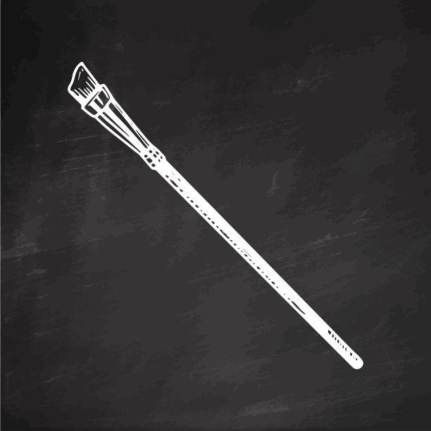 手绘化妆刷，美容化妆元素，自我护理黑板背景。美容美发插画，化妆设计。涂鸦素描风格。图片下载