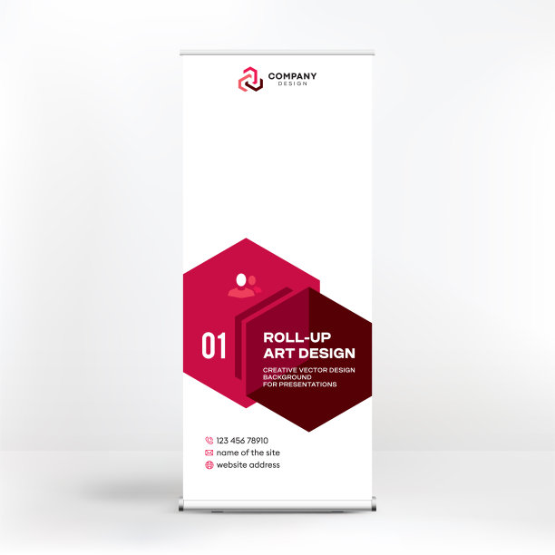 横幅设计，为广告，会议，研讨会，海报模板放置照片和文字。展示的创意背景图片下载