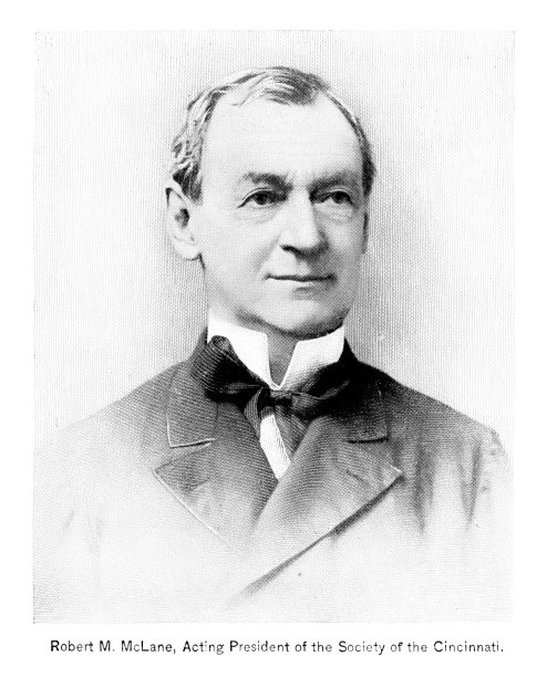 罗伯特M麦克莱恩肖像，辛辛那提学会会长，19世纪美国文化图片下载