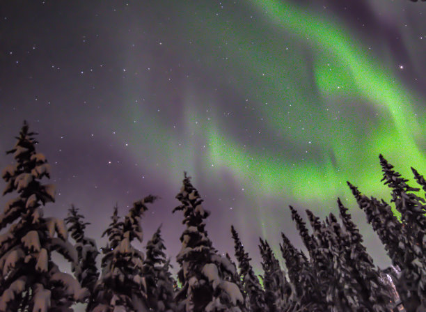 北极光背景图片下载