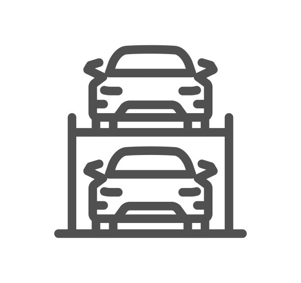 停车相关图标。图片下载