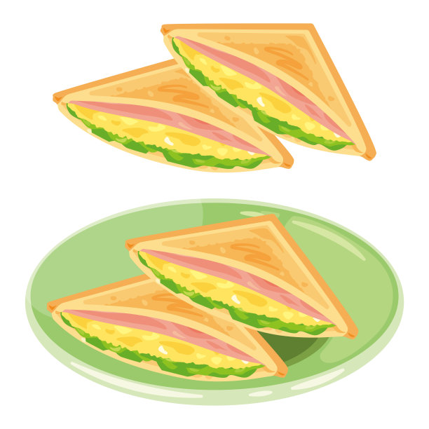 热三明治套装图片下载