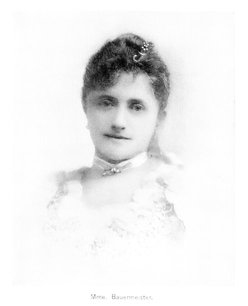 玛蒂尔德·鲍迈斯特肖像照，德国歌剧演唱家，19世纪欧洲文化图片下载