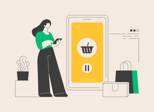 订单保持抽象概念矢量插图。图片下载