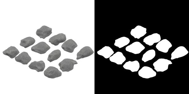 石灰石和鹅卵石图片下载