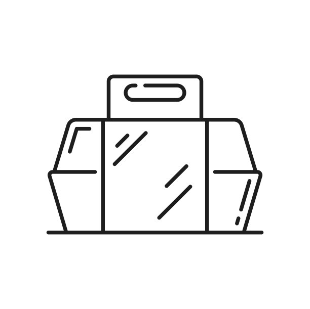 纸板午餐盒，隔离工艺食品容器图片下载