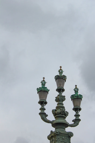 巴洛克式灯柱图片下载