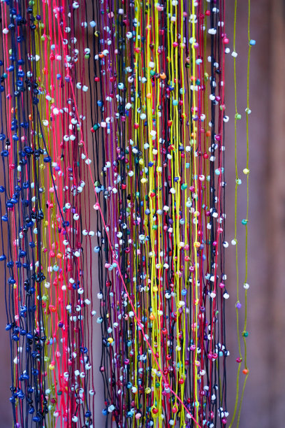 彩色玻璃珠，选择性聚焦图片下载