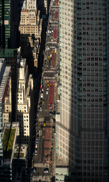 纽约市的白天和夜晚图片下载