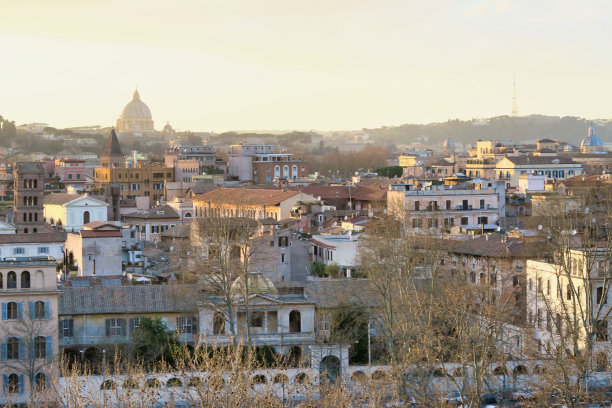 西班牙科尔多瓦市的看法，照片作为背景在旧意大利罗马首都，罗马，意大利图片下载
