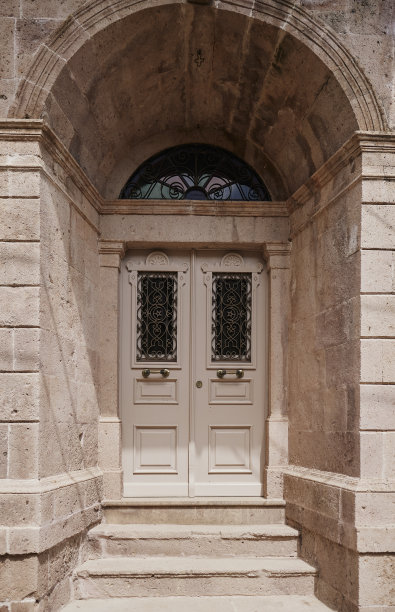 古木门的历史建筑库存照片图片下载