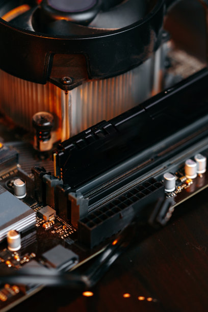 电脑零件电路板特写照片图片下载