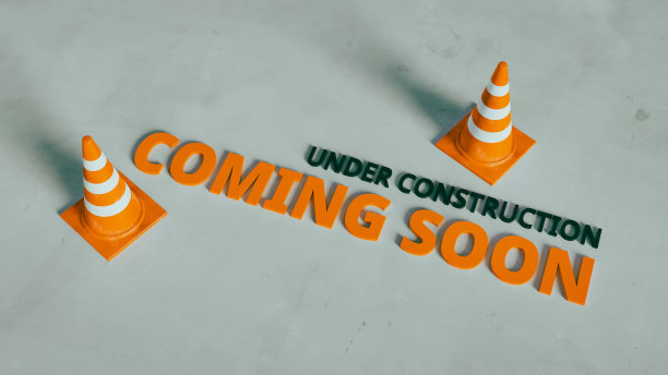 网站正在建设中，即将推出概念背景图片。三维渲染图片下载