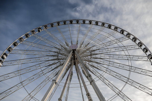 摩天轮在协和飞机的位置上，图片是一个美丽的pa图片下载