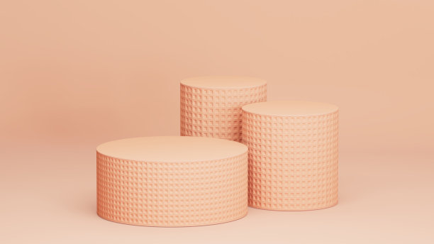 现代3D抽象背景平台的产品介绍库存照片图片下载