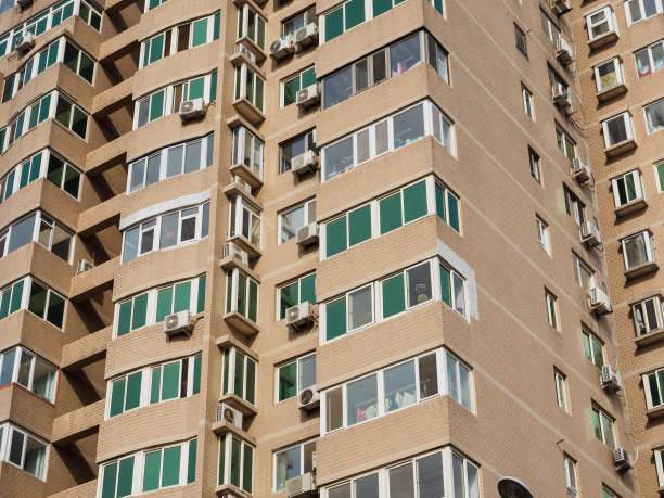 高层住宅建筑背景图片下载