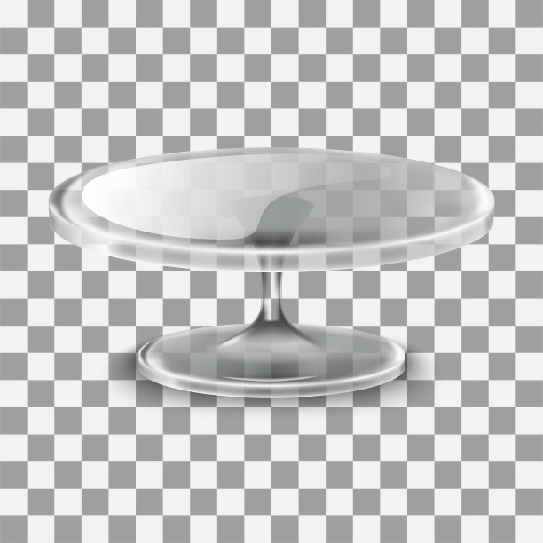 现实向量蛋糕站在玻璃图片下载