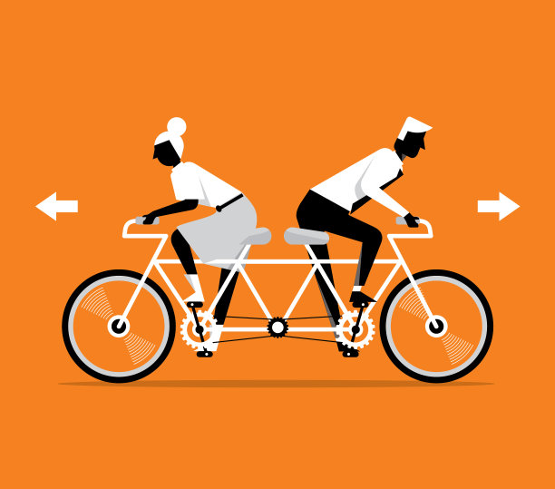 不同的方向图片下载