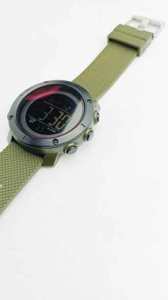 运动手表孤立在白色背景图片下载