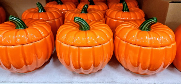 陶瓷南瓜壶图片下载