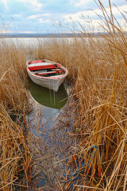 木制的船。图片下载