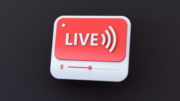 流媒体社交媒体图标。流窗口，在线流，广播，播放器，在线电视，现场表演。社交媒体概念。卡通极简风格。图片下载