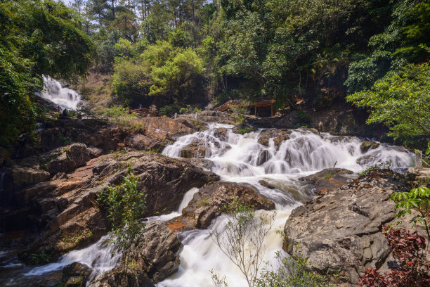景观照片:大潭瀑布图片下载