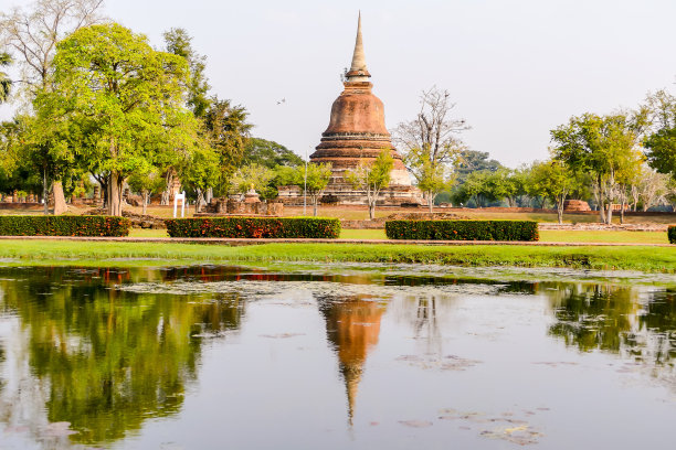 在泰国寺庙，数码照片图片作为背景图片下载