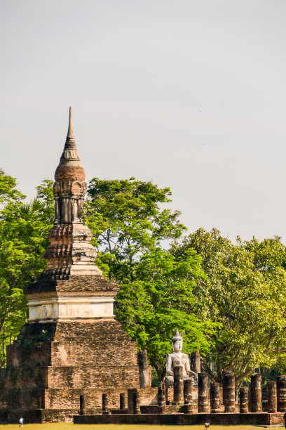 在泰国寺庙，数码照片图片作为背景图片下载