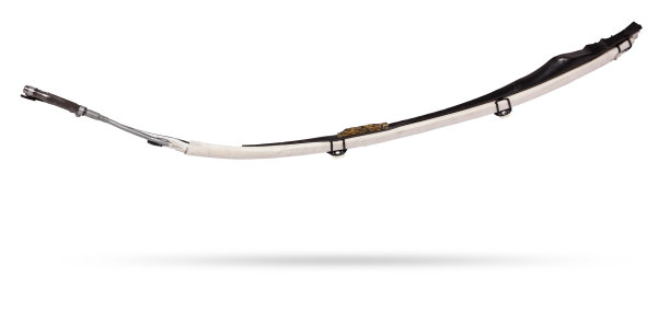 备用零件和内部元件从汽车侧面车顶安全气囊在门上的白色孤立背景。汽车服务业。图片下载