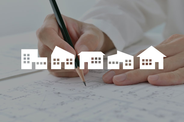 建筑师的手和各种家居象形文字图片下载