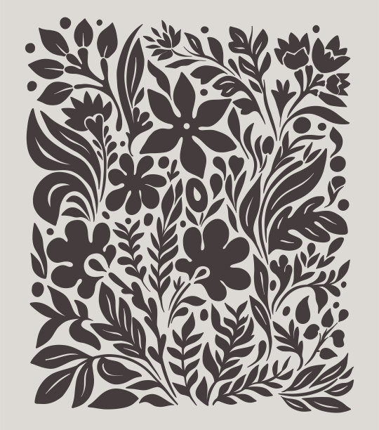 抽象绘制矢量图形，绘制民间插画花groovy Y2K集。矢量海报在时尚的复古迷幻2000年代的风格。审美嬉皮。少女可爱的设计。图片下载