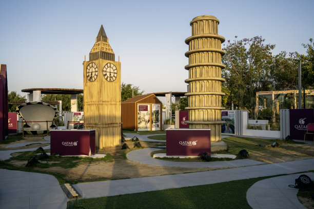 2023年国际园艺博览会上的卡塔尔航空馆图片下载