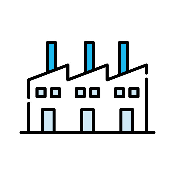 简单易用的建筑图标图片下载