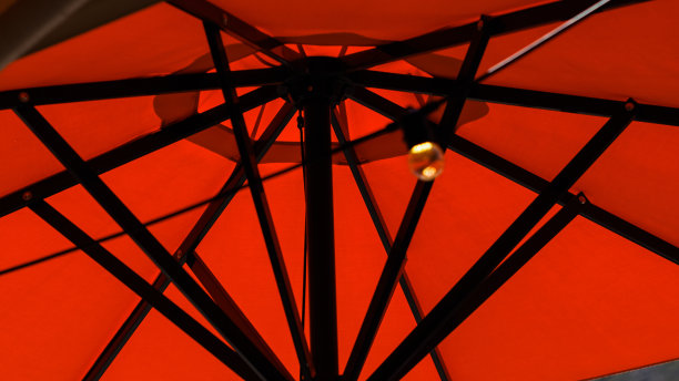 红色遮阳伞纹理图片下载